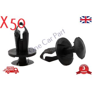 50x Audi Ford Opel Renault Seat Skoda VW Rover Chrysler Wheel Arch Clips Bumper