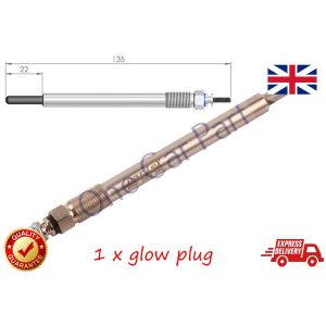 1 x Diesel Engine Heater Glow Plug For Perkins 1104C-44TA 1106-66 1106D-E66TA