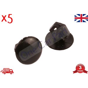 5 x WEATHERSTRIP CLIPS BONNET RUBBER TRIM SEAL EDGE STRIP HOOD FOR HONDA 