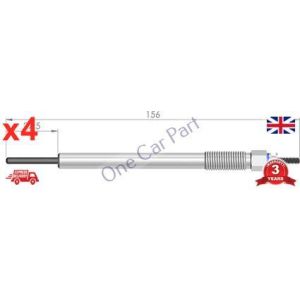 4 x HIGH QUALITY TOYOTA AURIS AVENIS COROLLA RAV 4 2.2D 4D GLOW PLUG