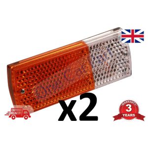 2x Massey Ferguson 240,265,275,285,290,298 Tractor Front Side Indicator Lamp