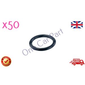50X Engine Coolant Pipe O-Ring for Audi A3 A4 A5 A6 - N90365302