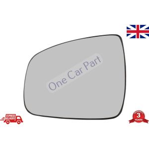 Renault Symbol 2013 2014 2015 ON Manual Control Wing Mirror Glass Left Side 