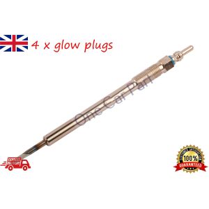 4 x Diesel Heater Glow Plugs For Citroen C4 Aircross 1.8 HDi 150, AWC, 2012 on