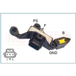 Fits Ford Transit Connect TDDi Fiesta V 1.4  Jaguar X-Type Alternator Regulator