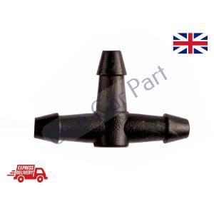 2 X Windshield Washer Hose T Connector Universal