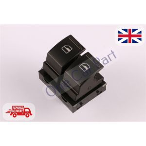 2K0 959 857A VW Polo Caddy Seat Altea Ibiza Leon Electric Window Switch Driver