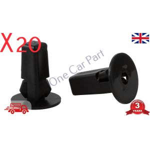 20x Wheel Arch Liner Clip, Moulding Clip, Bodywork Fastener Grommet Toyota Lexus