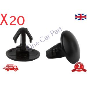 20x Mazda Weatherstrip Retaining Clips BP4K-58-762