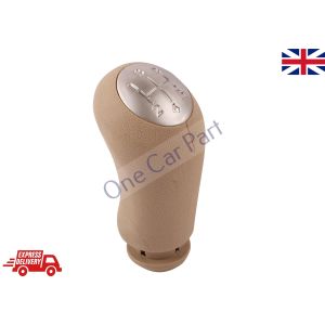 Brand New RENAULT MEGANE II MK2 2002-2008 5 Speed Gear Knob Shift Stick Beige