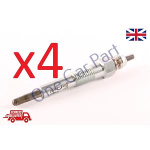4 x Diesel Heater Glow Plug - Vauxhall Combo, Corsavan, Vectra & Corsa