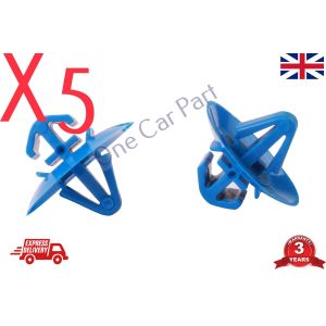 5X DOOR TRIM BUMPER PLASTIC SIDE MOULDING CLIP FOR Nissan Iveco Renault Vauxhall
