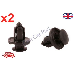 2x Honda Civic CRV Accord Integra Jazz Bumper Clip 91503-SZ3-003 91503SZ3003