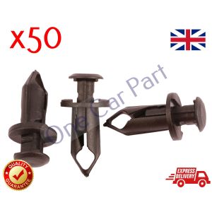 50X Bumper Retainer Clips For ATV Honda 350 300 Suzuki Kawasaki Polaris Rancher