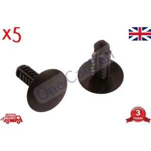 5 x Trim Panel Retainer Clips For Ford Fiesta Mustang Ranger Lincoln
