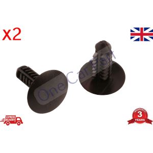 2 x Trim Panel Retainer Clips For Ford Fiesta Mustang Ranger Lincoln