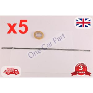 5x UNIVERSAL STAINLESS STEEL CLAMP CLIP FOR DRIVESHAFT CV JOINT BOOT KIT 7x420mm