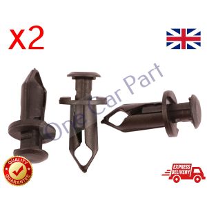 2X Bumper Retainer Clips For Ford Toyota Suzuki GM Chevrolet Hummer Cadillac