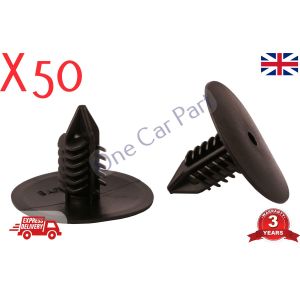50X RENAULT TRAFIC CLIO SCENIC MEGANE WHEEL ARCH LINING SPLASH GUARD TRIM CLIPS