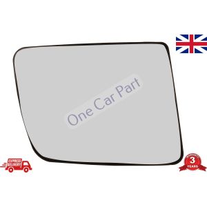 FOR TRANSIT CONNECT 2009-14 MANUAL CONTROL OFFSIDE DRIVER SIDE MIRROR GLASS