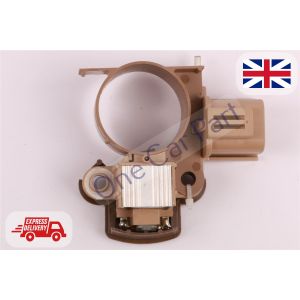 NEW 12V ALTERNATOR VOLTAGE REGULATOR BRUSH BOX MITSUBISHI SHOGUN HYUNDAI 131471