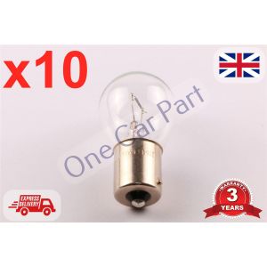 10x 24v 24w SCC BA15s Bulb Brake/Indicator/Reverse/Rear Fog Van Lorry