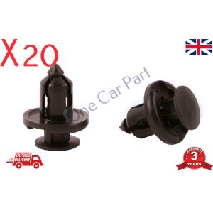 20x Honda Civic CRV Accord Integra Jazz Bumper Clip 91503-SZ3-003 91503SZ3003