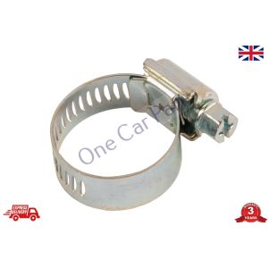 Worm-Drive Hose Clips, All-Stainless Steel, Jubilee Type, Range 20mm to 30mm.