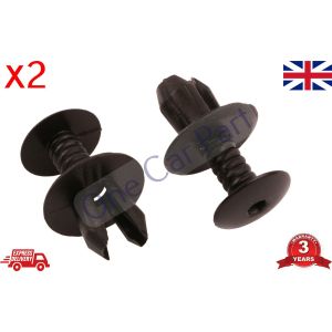 2 x DOOR CARD TRIM PANEL MOULDING CLIPS FOR VW TIGUAN TOUAREG VENTO LT AMAROK