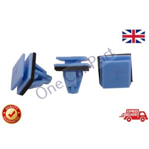 1 x Blue Panel Clip Side Sill Moulding Plastic For Hyundai Kia 87758-3L000