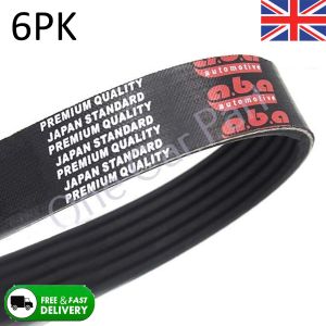 Drive Belt For BMW Citroen Fiat Peugeot, Renault, Vauxhall, 6PK1605