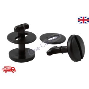 1x BMW Floor Carpet Mat Clips E36 E46 E38 E39 Series- Twist Lock with Washers