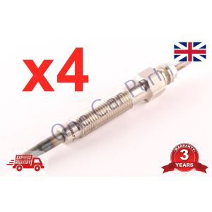 4x Diesel Heater Glow Plugs Dual Core For Hyundai H 100 36710 42020