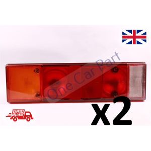 2x REAR TAIL LAMP LIGHT DAF MAN ERF IVECO SCANIA VOLVO HIGH QUALITY LH RH