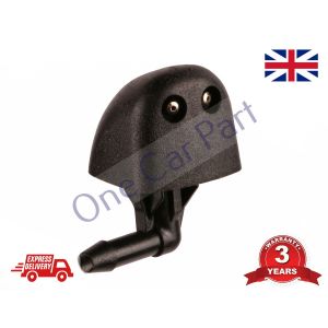 2 x Renault Trafic Laguna II Kangoo Front Washer Jet Wiper Nozzle Pipe Hose 