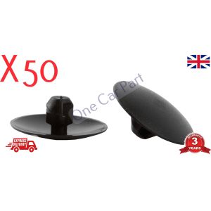 50x VAUXHALL VECTRA B BONNET SOUNDPROOFING CLIPS BONNET INSULATION CLIPS