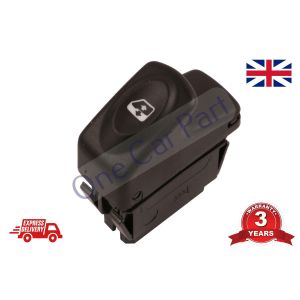 RENAULT CLIO 2 KANGOO MEGANE SCENIC ELECTRIC WINDOW SWITCH LEFT 6PIN 7700429998