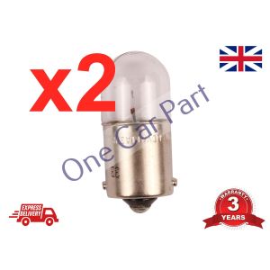 2 x 207 R5W CAR SIDELIGHT TAIL LIGHT NUMBER PLATE BULBS 12V 5W BA15S CHEAPEST