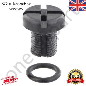 50 x Radiator Hose Bleed Vent Screws + O Rings Fits BMW Series 1 3 5 7 8 X Z