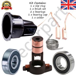 6 Piece Alternator Repair Kit Fits Bosch Type VW Multivan 1.9 2.0 3.2, 2003 on