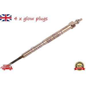 4 x Diesel Heater Glow Plugs For Kia Pregio 2.7D 1997 on, Retona 2.0TD 1999-01
