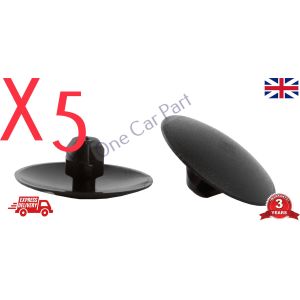 5x VAUXHALL Zafira B BONNET SOUNDPROOFING CLIPS BONNET INSULATION CLIPS