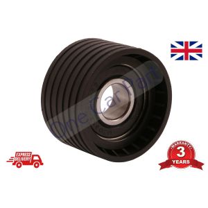 RENAULT CLIO LAGUNA MEGANE MK2 Fan Belt Tensioner Pulley V Ribbed Belt Idler
