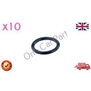 10 Engine Coolant Pipe O-Rings For VW Golf MK6 Scirocco MK3 Amarok New Beetle T5
