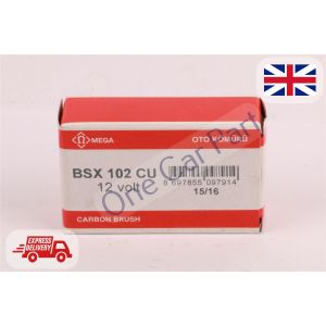 STARTER MOTOR BRUSH SET IVECO FIAT BENFRA MASSEY FERGUSON CASE ATLAS  BSX102