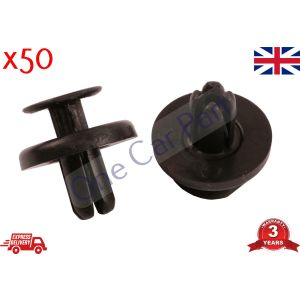 50X Spoiler Bumper Fender Clips for Toyota RAV4 Corolla Pruis Camry Land Cruiser