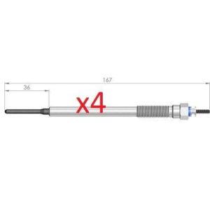 4 x TOYOTA AVENSIS HILUX HIACE 1.9 D 2.0 D 2.0 D-4D 2.5 D-4D GLOW PLUG