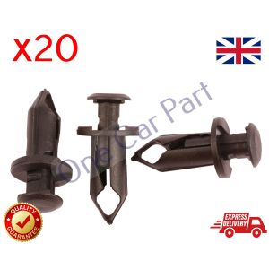 20X Bumper Retainer Clips For Ford Toyota Suzuki GM Chevrolet Hummer Cadillac