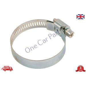 Worm-Drive Hose Clips, All-Stainless Steel, Jubilee Type, Range 28mm to 48mm.
