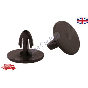 Renault R9 11 REAR BOOTLID TAILGATE CARD TRIM COVER SECURING FIXING CLIPS